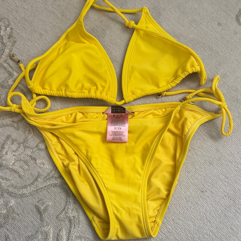 Juicy Couture Yellow Bikini Set